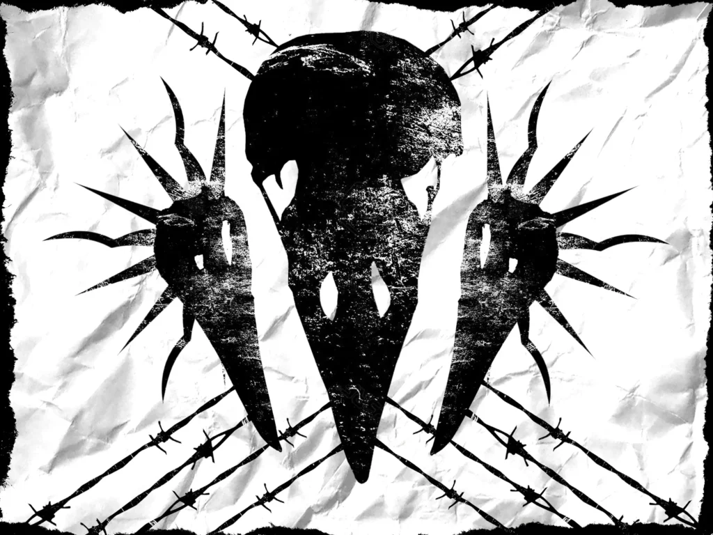 Raven Collage White Filler